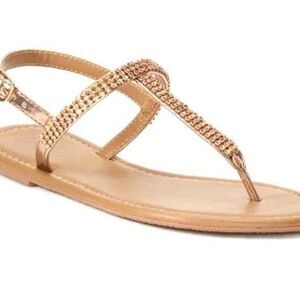 Tshape bling sandals sz Large 9 10